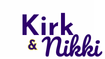 Kirk & Nikki Signature for the blog post written in ourple