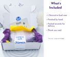 Open Kirnix package with tissue paper and text listing what is included