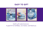 Gifting slide showing the tray boxed and presented as a thoughtful homeware gift