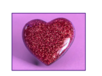 KNK-THANK YOU HUG-_011_ Hero Product Image Glittery pink heart against a purple background (valentine theme).